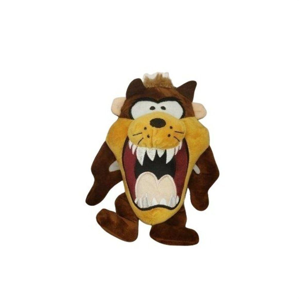Warner Bros Looney Tunes Brown TAZ Big Head Tasmanian Devil Plush Dog toy